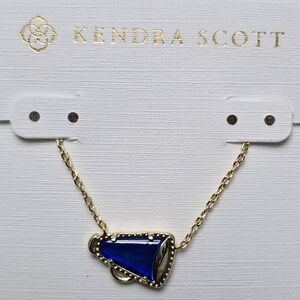 Kendra Scott Cheer Gold Short Pendant Necklace